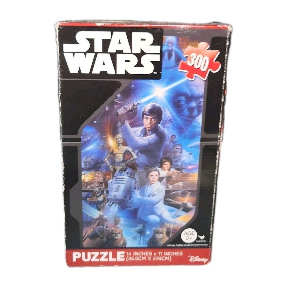 Star Wars‎ 300 Piece Jigsaw Puzzle Cardinal 14x11 Luke Leia Han Solo 2016